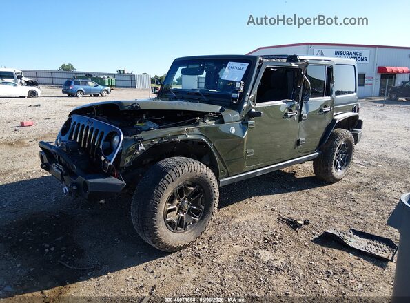 1C4BJWDG3GL131481 2016 JEEP WRANGLER UNLIMITED Green Przód lewy