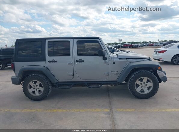 1C4BJWDG3JL878666 2018 JEEP WRANGLER Silver 