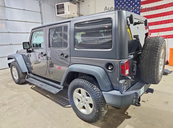 1C4BJWDG4JL882628 2018 JEEP WRANGLER Gray Tył lewy