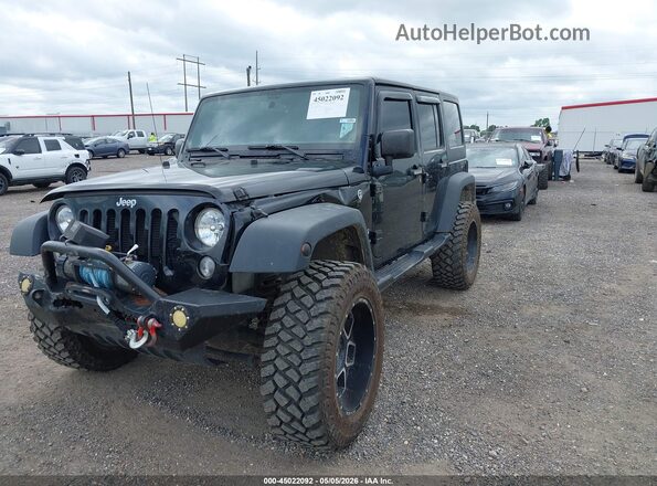 1C4BJWDG5HL716371 2017 JEEP WRANGLER UNLIMITED Black Передня ліва чверть