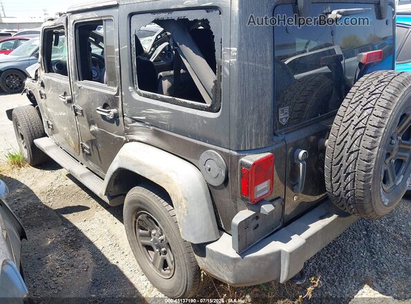 1C4BJWDG5JL831705 2018 JEEP WRANGLER Black უკანა მარცხენა
