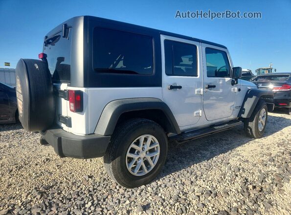 1C4BJWDG5JL867958 2018 JEEP WRANGLER Белый Задняя правая четверть