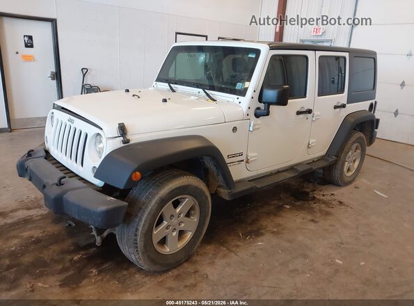 1C4BJWDG5JL889863 2018 JEEP WRANGLER White Передня ліва чверть