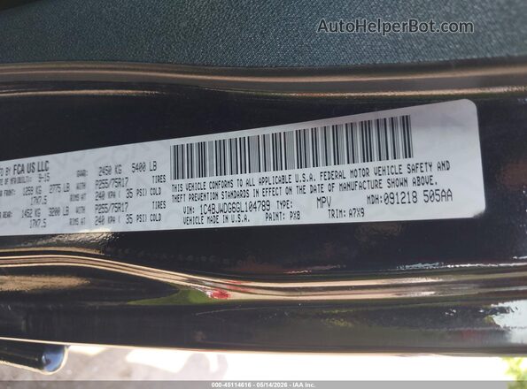 1C4BJWDG6GL104789 2016 JEEP WRANGLER UNLIMITED Black Engine compartment view