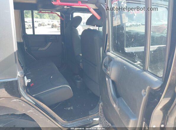 1C4BJWDG6GL104789 2016 JEEP WRANGLER UNLIMITED Black VIN sticker view