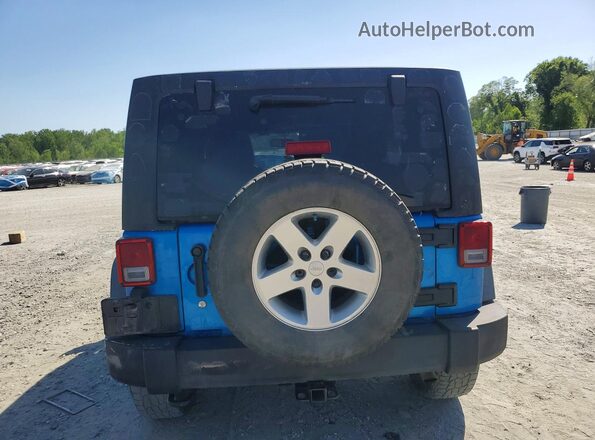 1C4BJWDG7GL247699 2016 JEEP WRANGLER Blue Vista trasera