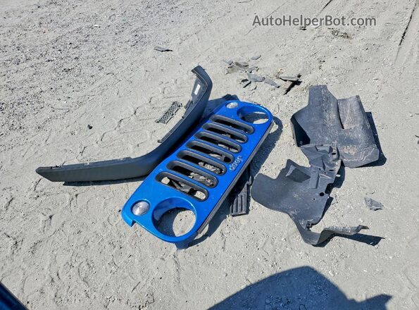 1C4BJWDG7GL247699 2016 JEEP WRANGLER Blue Vista de la etiqueta del VIN