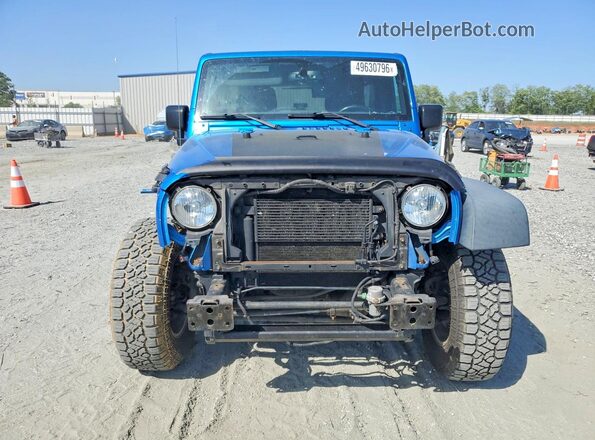 1C4BJWDG7GL247699 2016 JEEP WRANGLER Blue Vista frontal