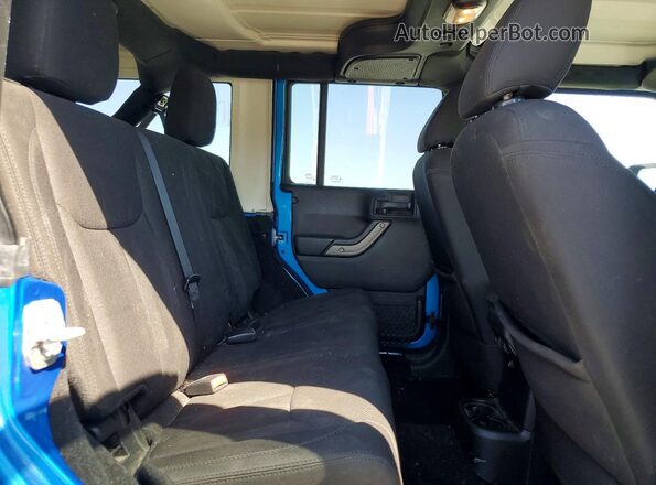 1C4BJWDG7GL247699 2016 JEEP WRANGLER Blue Vista interior trasera