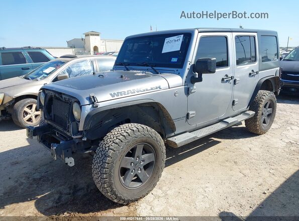 1C4BJWDG7HL678951 2017 JEEP WRANGLER UNLIMITED Silver Front left