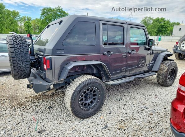 1C4BJWDG8HL730717 2017 JEEP WRANGLER Gray Tył prawy