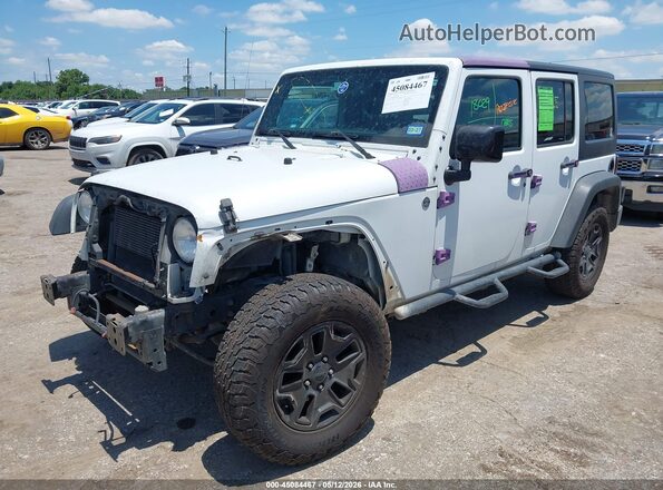 1C4BJWDG8JL878078 2018 JEEP WRANGLER White წინა მარცხენა ხედი სამი მეოთხედიდან