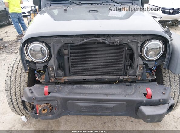1C4BJWDG9HL713733 2017 JEEP WRANGLER UNLIMITED Gray Вид спереду