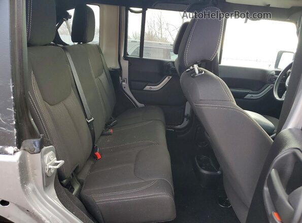 1C4BJWEG6GL204860 2016 JEEP WRANGLER Silver Вид задніх сидінь
