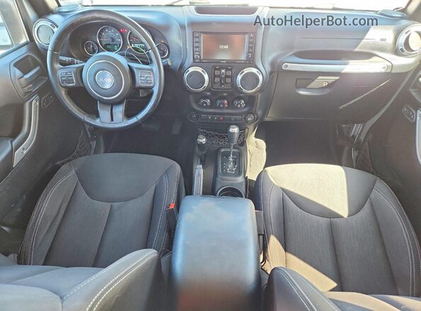 1C4BJWEG6GL204860 2016 JEEP WRANGLER Silver Вид панелі приладів