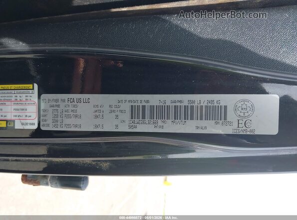 1C4BJWEG9GL321669 2016 JEEP WRANGLER UNLIMITED Black Вид підкапотного простору