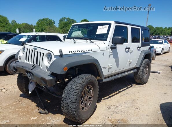 1C4BJWFG3GL158712 2016 JEEP WRANGLER UNLIMITED White წინა მარცხენა ხედი სამი მეოთხედიდან