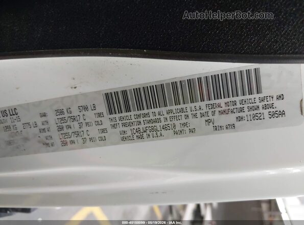 1C4BJWFG8GL146510 2016 JEEP WRANGLER UNLIMITED White 