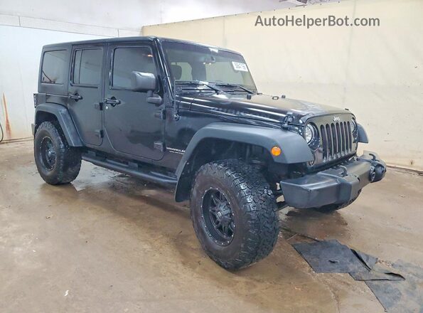 1C4BJWFG8GL290297 2016 JEEP WRANGLER Black Առջևի աջ