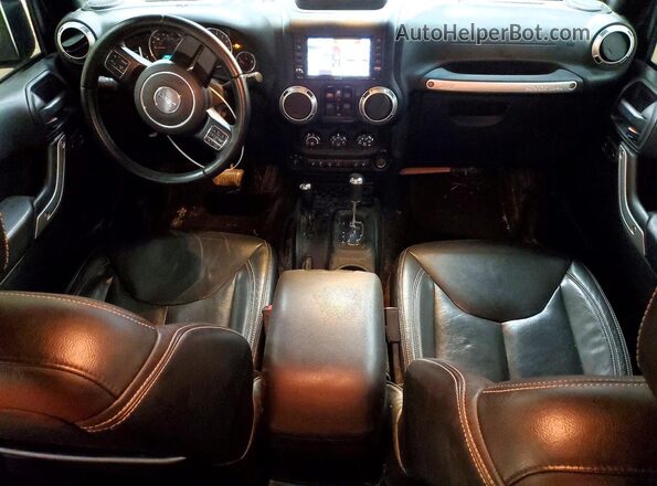 1C4BJWFG8GL290297 2016 JEEP WRANGLER Black Առջևի վահանակի տեսք