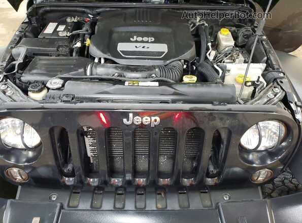1C4BJWFG8GL290297 2016 JEEP WRANGLER Black Շարժիչի բաժամունքի տեսք