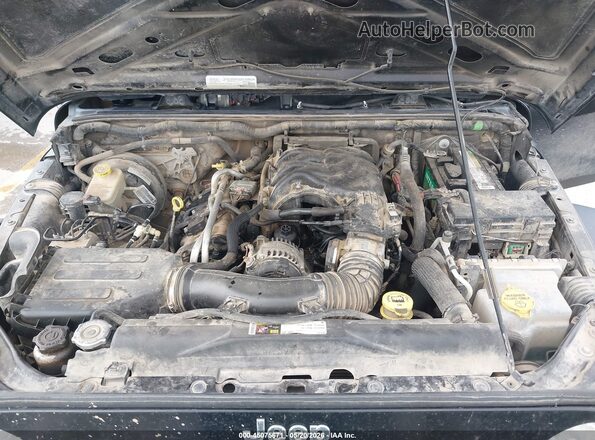 1C4BJWKG1GL203541 2016 JEEP WRANGLER UNLIMITED Black უკანა ხედი