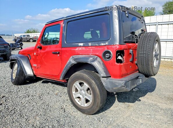 1C4GJXAG5LW162207 2020 JEEP WRANGLER Red 