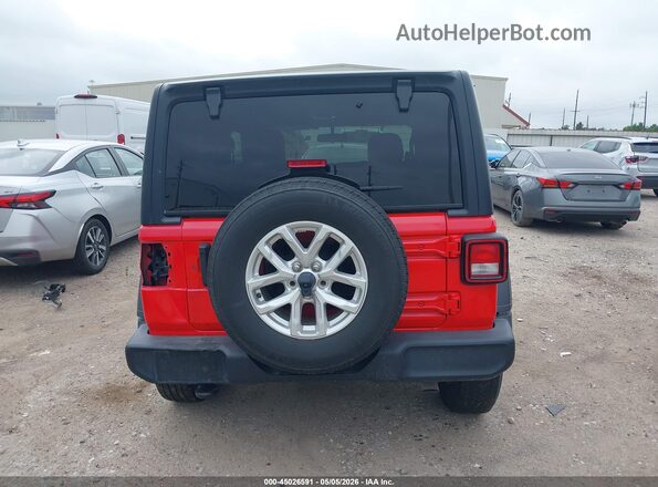 1C4GJXAN0PW680309 2023 JEEP WRANGLER Red 