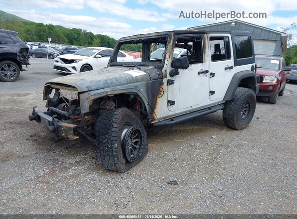 1C4HJWDG8JL920355 2018 JEEP WRANGLER White Vista tres cuartos delantera izquierda