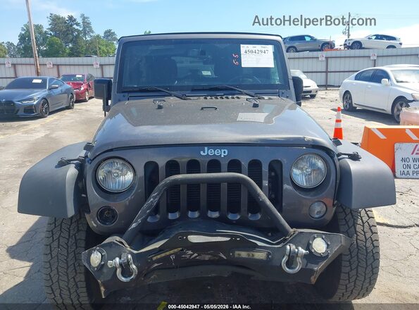 1C4HJWDG8JL927595 2018 JEEP WRANGLER Gray Widok zestawu wskaźników