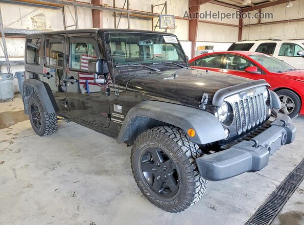 1C4HJWDG9GL236259 2016 JEEP WRANGLER Black Przód prawy
