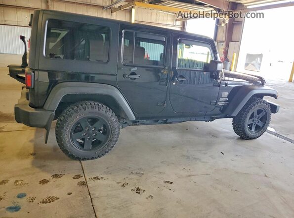 1C4HJWDG9GL236259 2016 JEEP WRANGLER Black Tył prawy
