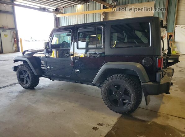 1C4HJWDG9GL236259 2016 JEEP WRANGLER Black Tył lewy