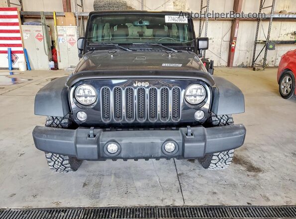 1C4HJWDG9GL236259 2016 JEEP WRANGLER Black Widok z przodu
