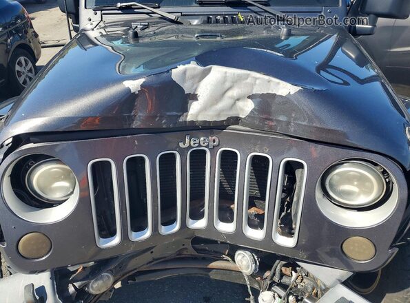 1C4HJWEG2GL335309 2016 JEEP WRANGLER Gray Вид підкапотного простору