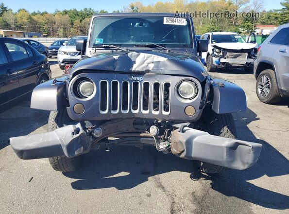 1C4HJWEG2GL335309 2016 JEEP WRANGLER Gray Вид спереду