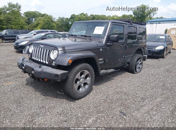 1C4HJWEG7HL752152 2017 JEEP WRANGLER UNLIMITED Gray Przód lewy
