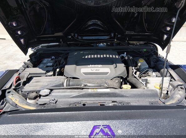 1C4HJWFG3GL306027 2016 JEEP WRANGLER UNLIMITED Purple Rear view