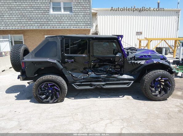 1C4HJWFG3GL306027 2016 JEEP WRANGLER UNLIMITED Purple Rear interior view