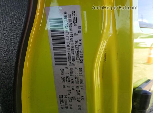 1C4HJWFG6GL322836 2016 JEEP WRANGLER Зеленый Вид наклейки с VIN-кодом