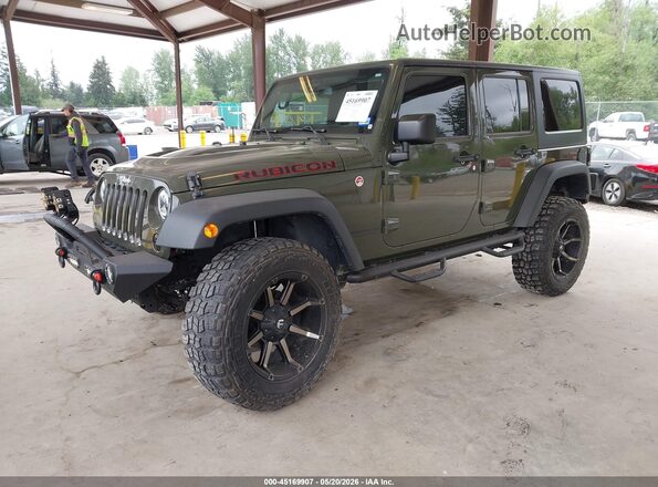 1C4HJWFG9GL126180 2016 JEEP WRANGLER UNLIMITED Green წინა მარცხენა ხედი სამი მეოთხედიდან