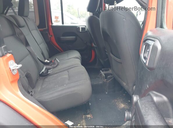 1C4HJXDG2JW305076 2018 JEEP WRANGLER UNLIMITED Orange VIN sticker view