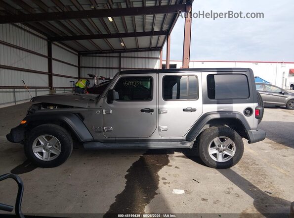 1C4HJXDG2JW318300 2018 JEEP WRANGLER UNLIMITED Silver სალონის 360-გრადუსიანი ხედი