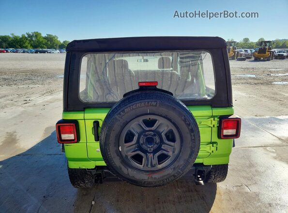 1C4HJXDG3KW508768 2019 JEEP WRANGLER Зеленый Вид сзади