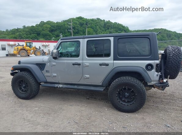 1C4HJXDG3LW208763 2020 JEEP WRANGLER UNLIMITED Серый Панорамный вид салона 360°