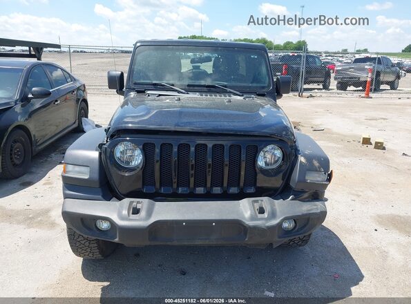 1C4HJXDG3LW298013 2020 JEEP WRANGLER UNLIMITED Black Widok zestawu wskaźników