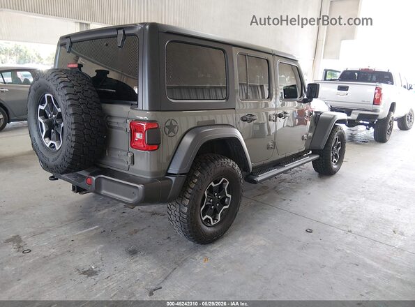 1C4HJXDG4LW201160 2020 JEEP WRANGLER UNLIMITED Серый Задняя правая четверть