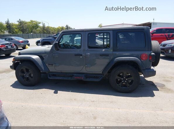 1C4HJXDG8PW679247 2023 JEEP WRANGLER Gray Widok wnętrza 360 stopni