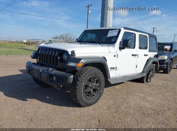1C4HJXDG9PW597429 2023 JEEP WRANGLER White Przód lewy