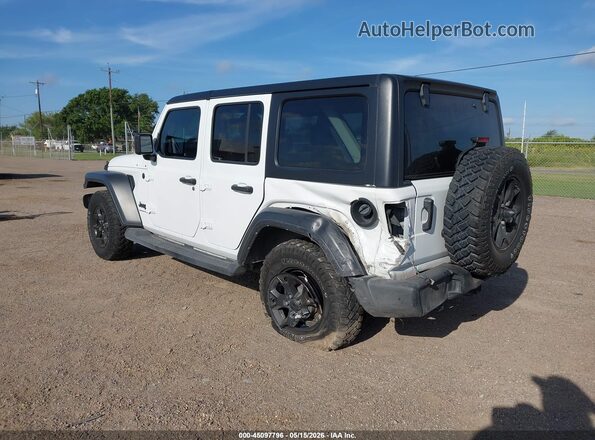 1C4HJXDG9PW597429 2023 JEEP WRANGLER White Tył lewy